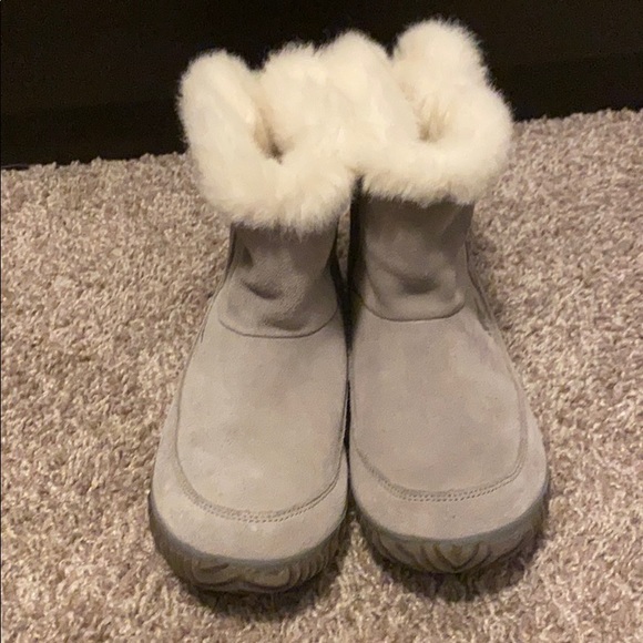 sorel womens boots gray